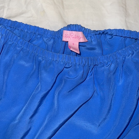 Lilly Pulitzer Sanilla Silk Off The Shoulder Top - Picture 3 of 5